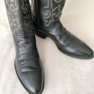 Justin Black Boots